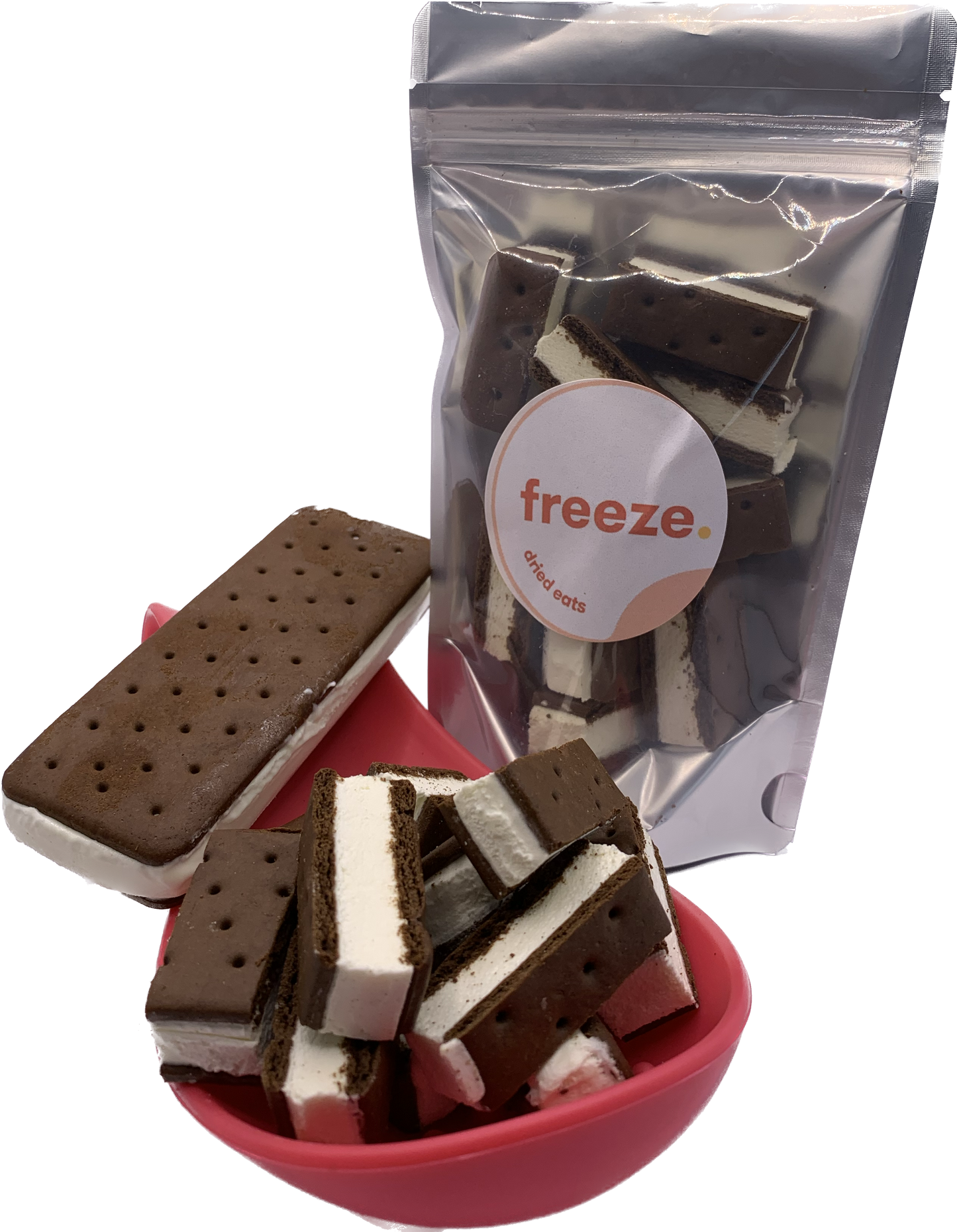 Freeze Dried - Vanilla Ice Cream Sandwich Bites