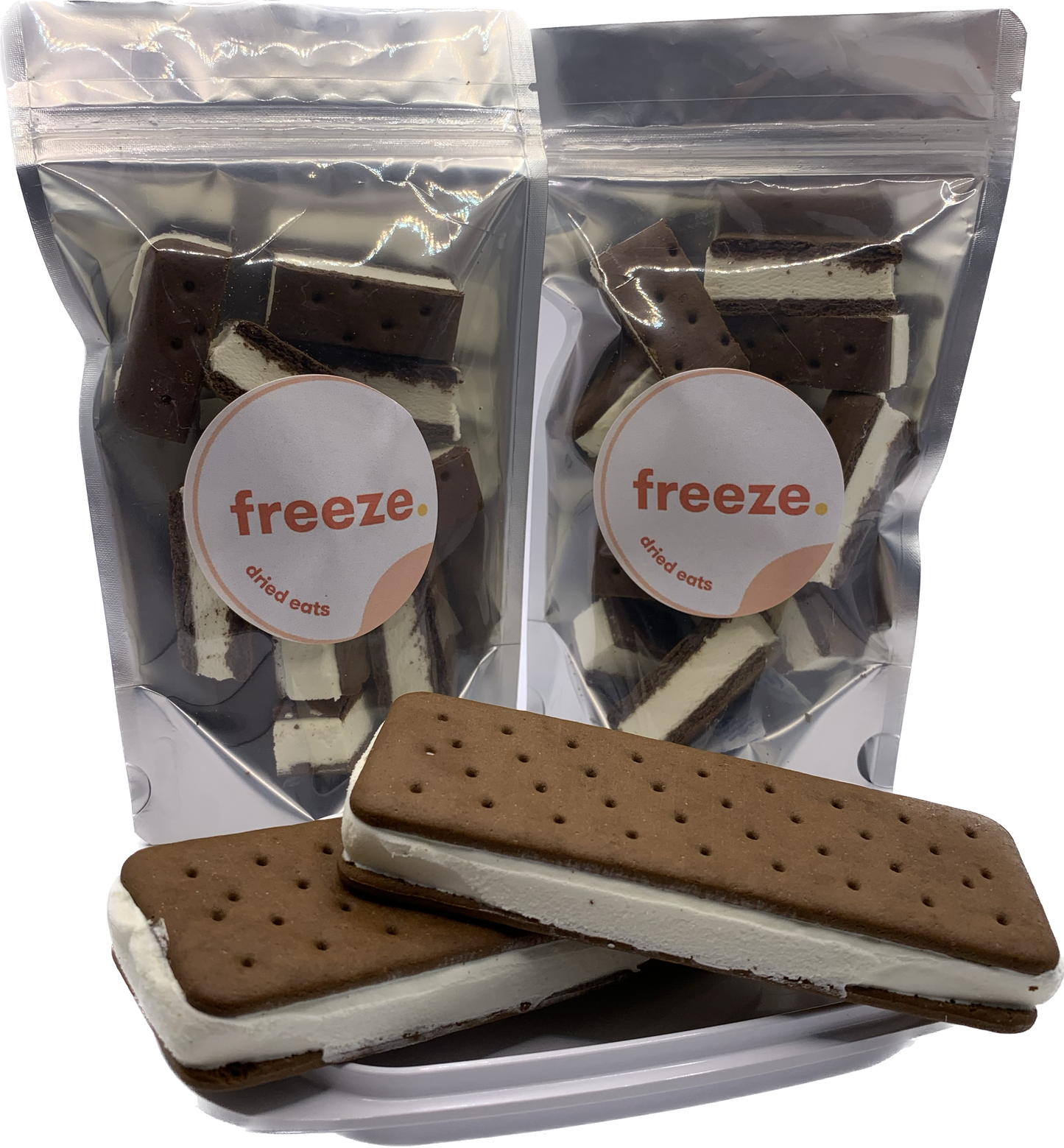 Freeze Dried - Vanilla Ice Cream Sandwich Bites